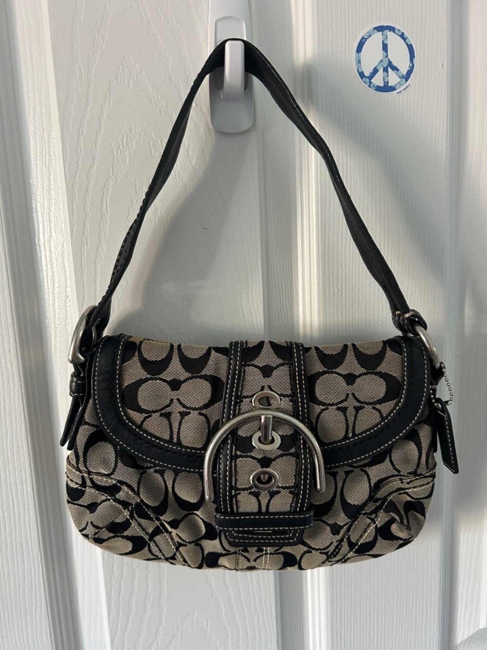 Coach Soho purse. Signature C pattern in perfect condition